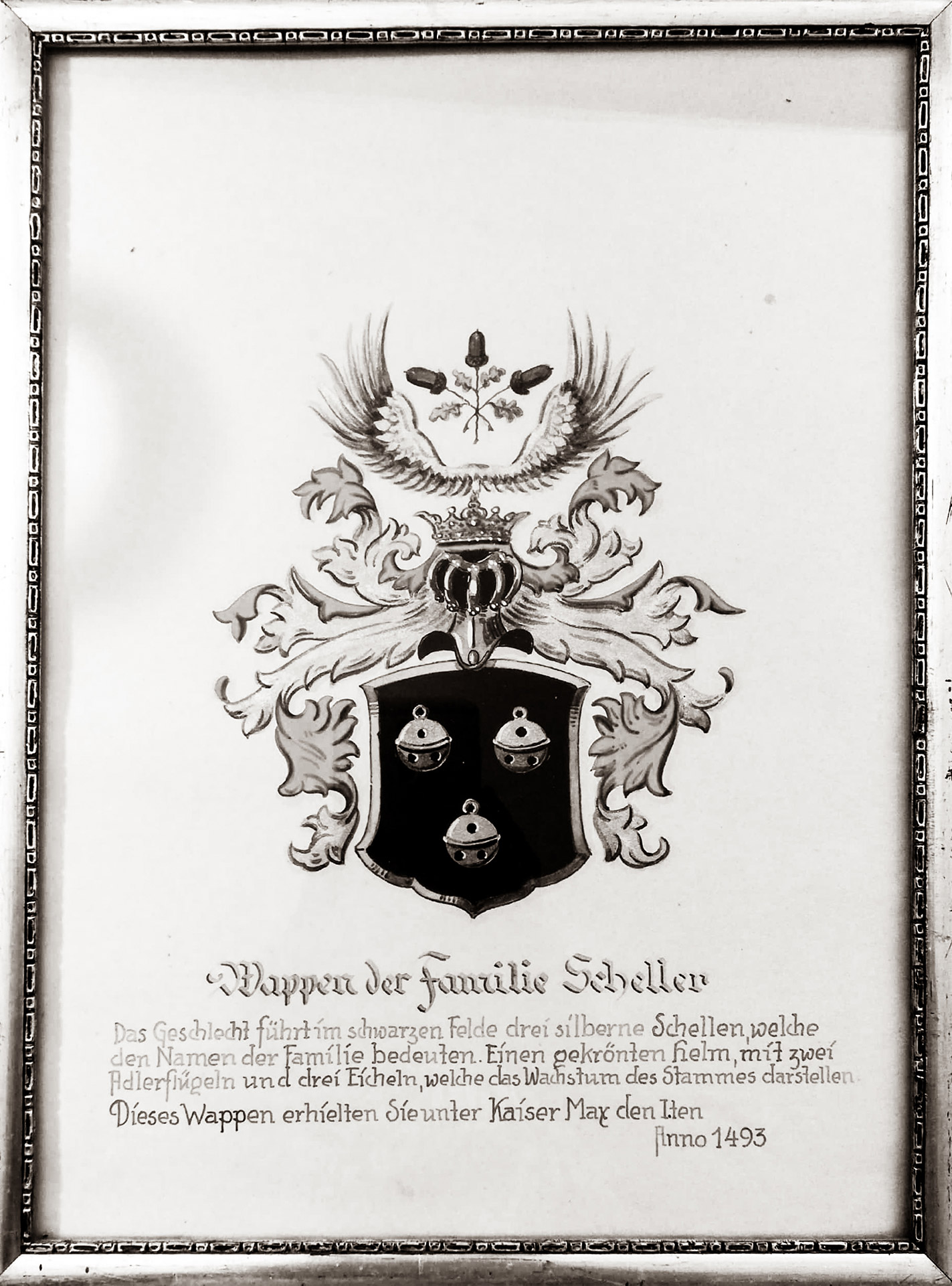Wappen der Familie Scheller