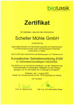 EGM Zertifikat